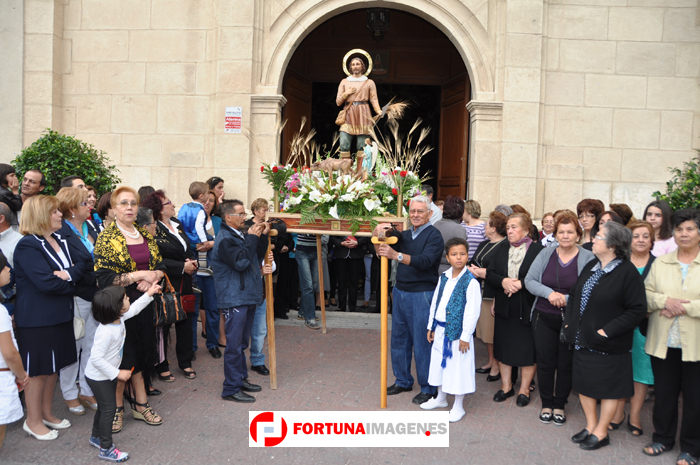 Procesión de San Isidro en Fortuna 2013  
